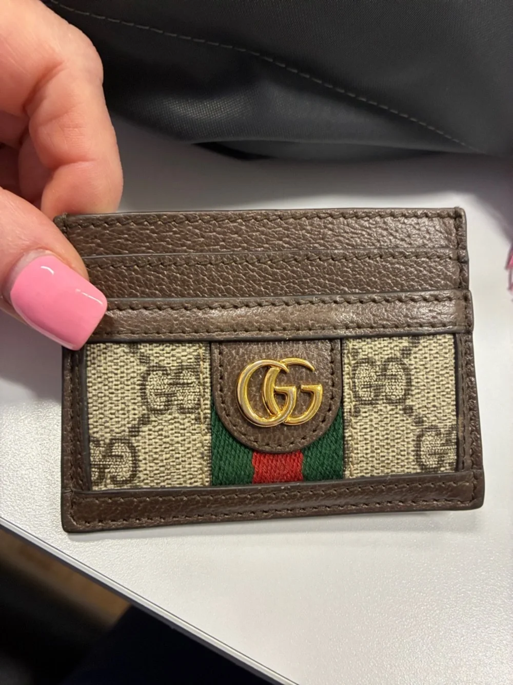 GORGEOUS GUCCI OPHIDIA CARD CASE! ๐ป๐ป๐ป๐ป๐ป๐ป๐ป๐ป - Picture 1 of 8